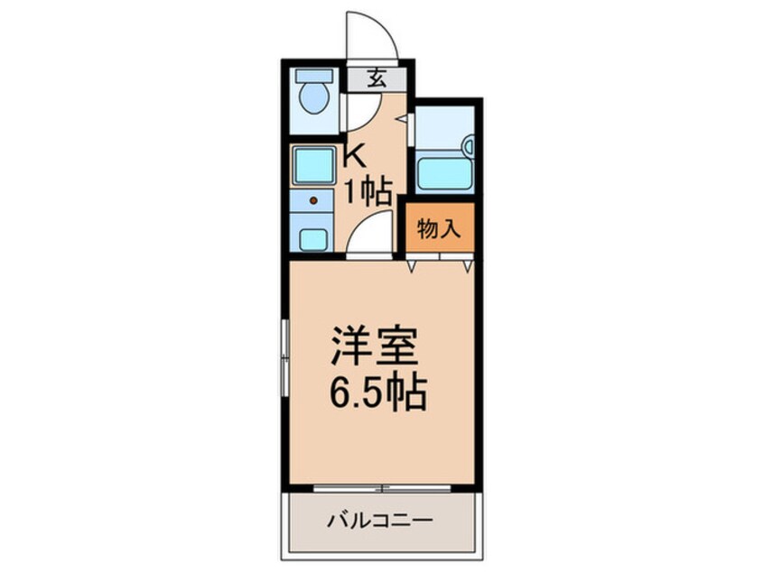 間取図 ヴァロン・デ・ペッシュ大石