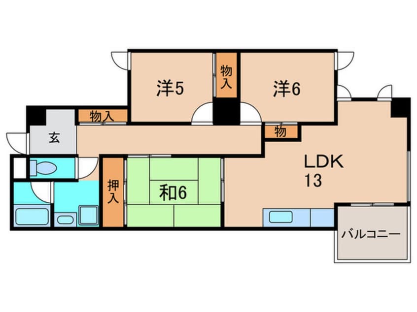 間取図 ビューラーささはら