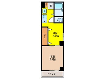 間取図 グランコーポ西今川