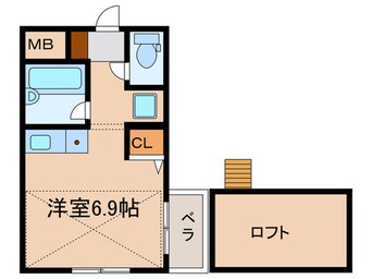 間取図 ヴィレッタ魚崎Ⅱ