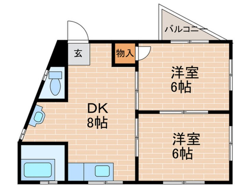 間取図 増田ビル