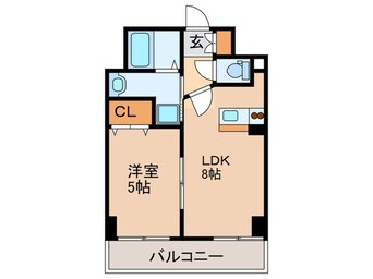 間取図 ＣＩＴＹ　ＳＰＩＲＥ十三東