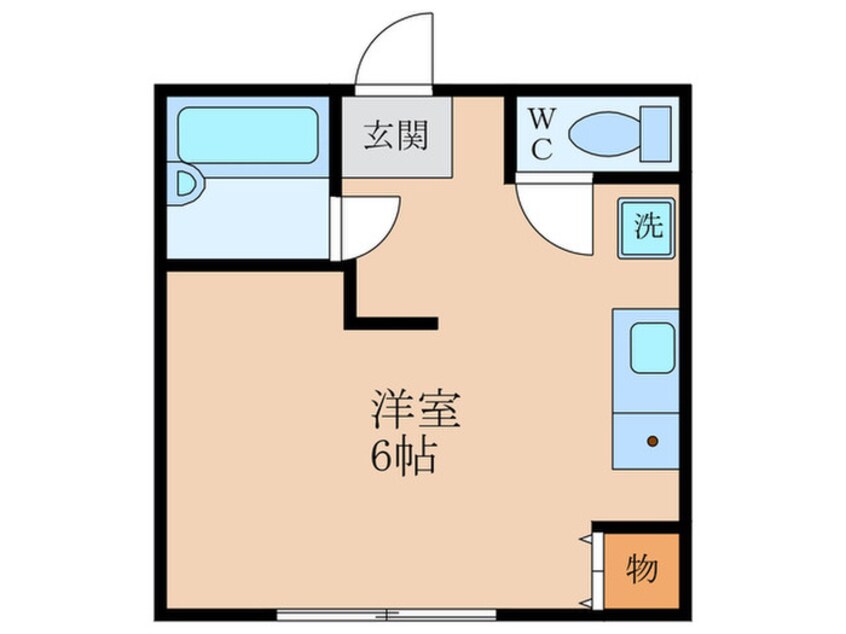 間取図 マスターズ西長洲