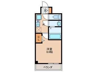 間取図 アドバンス北大阪ロワン(503)