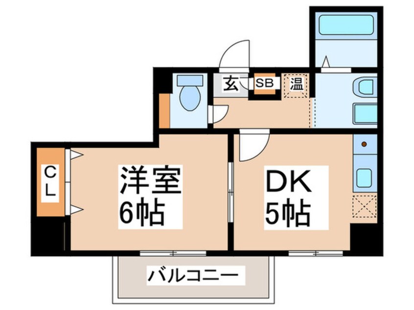 間取図 J-PRIDE難波南