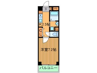 間取図 J-PRIDE難波南