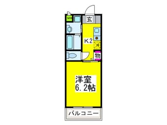 間取図 カ－ライル堺市駅前