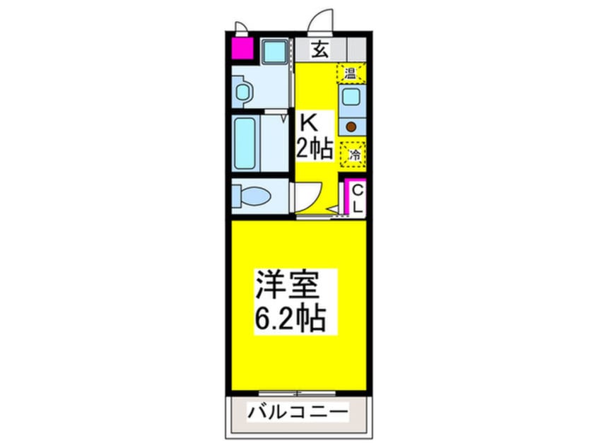 間取図 カ－ライル堺市駅前