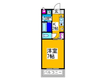 間取図 カ－ライル堺市駅前