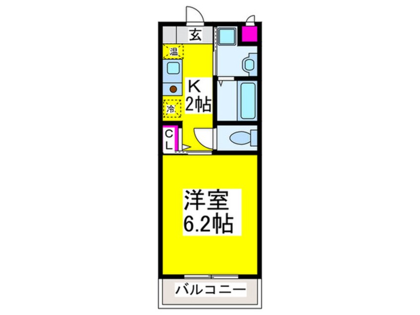 間取図 カ－ライル堺市駅前