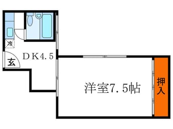 間取図 国田ビル