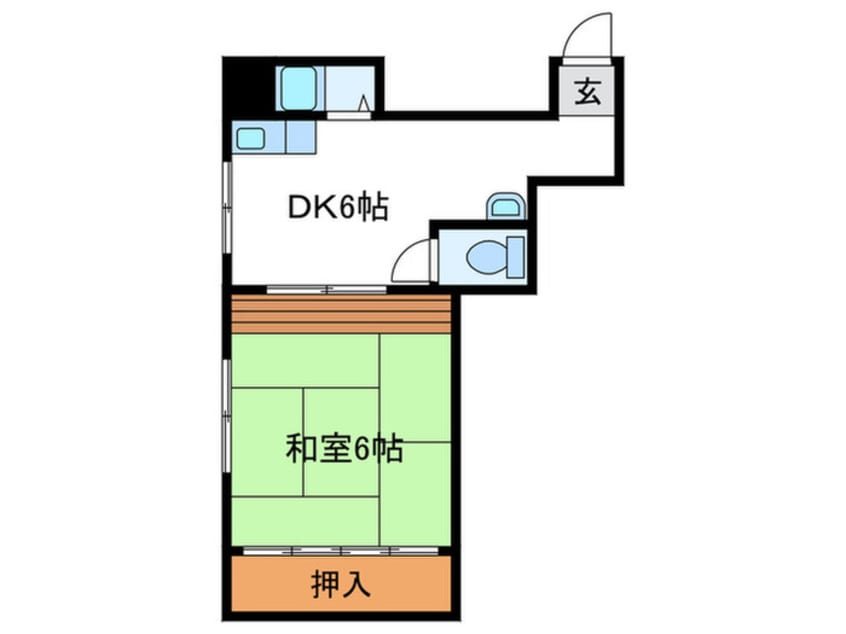 間取図 国田ビル