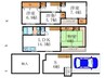 壺屋町貸家 4LDK+Sの間取り
