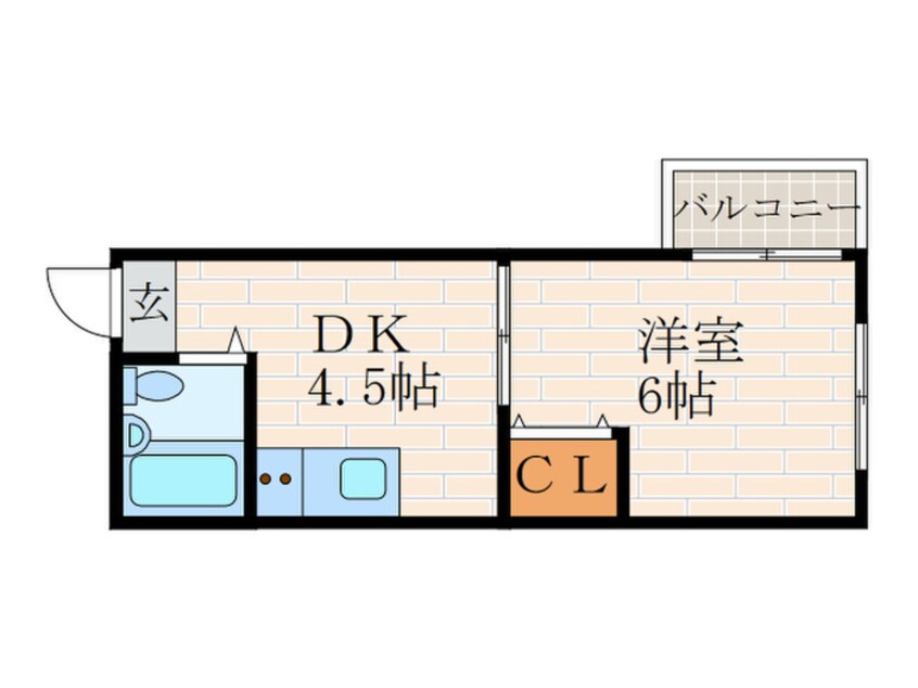 間取図 抜天房