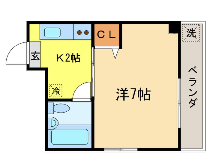 間取り図 抜天房