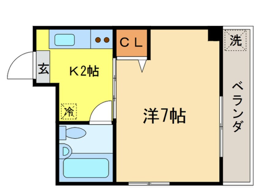 間取図 抜天房