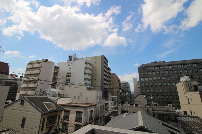 室内からの展望 抜天房