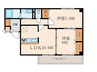 メゾン・クレール 2LDKの間取り