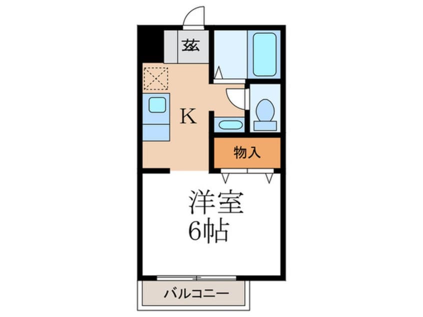 間取図 Ｄｏｍｙ　Ｋｉｙｏ