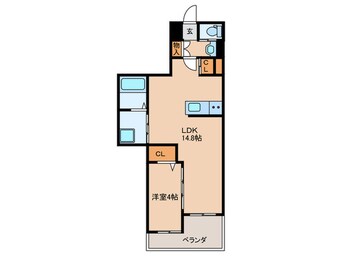 間取図 ビタミンテラス明石別所町