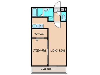 間取図 ｼﾞｰﾒｿﾞﾝ石津町東ｱﾋﾞﾃ