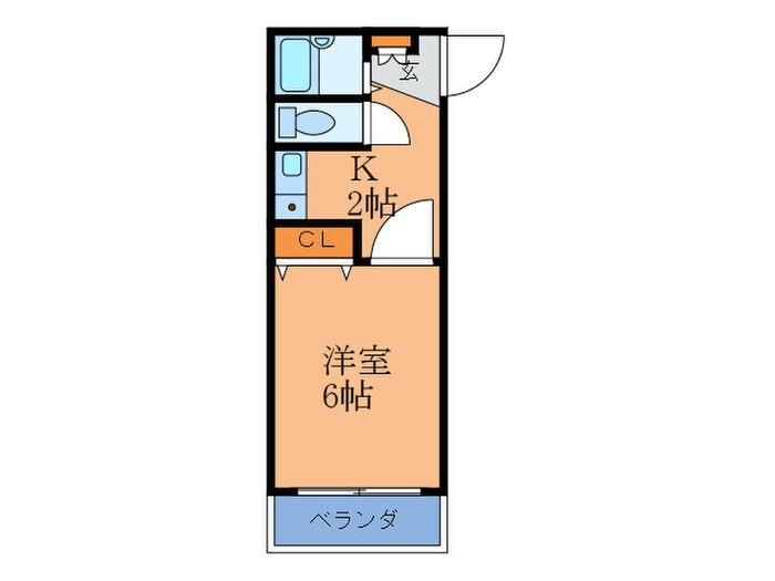 間取り図 カーサ　大和田
