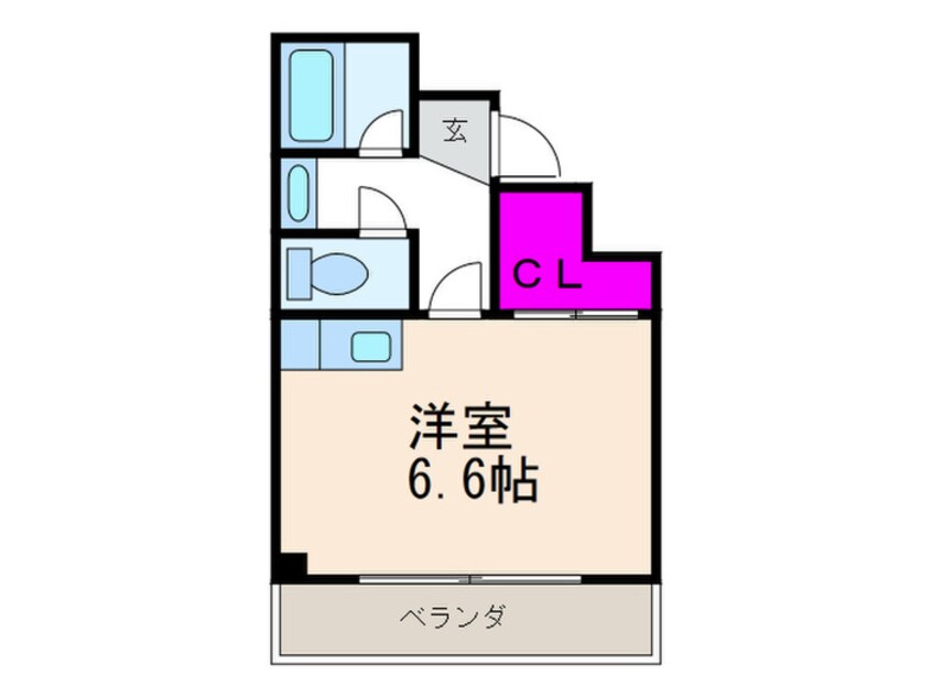 間取図 メゾンあぶの