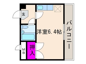 間取図 メゾンあぶの