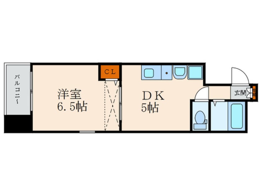 間取図 Ｓｈｉｎｅ蛸薬師