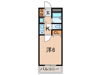 間取図 リエス伊丹駅前