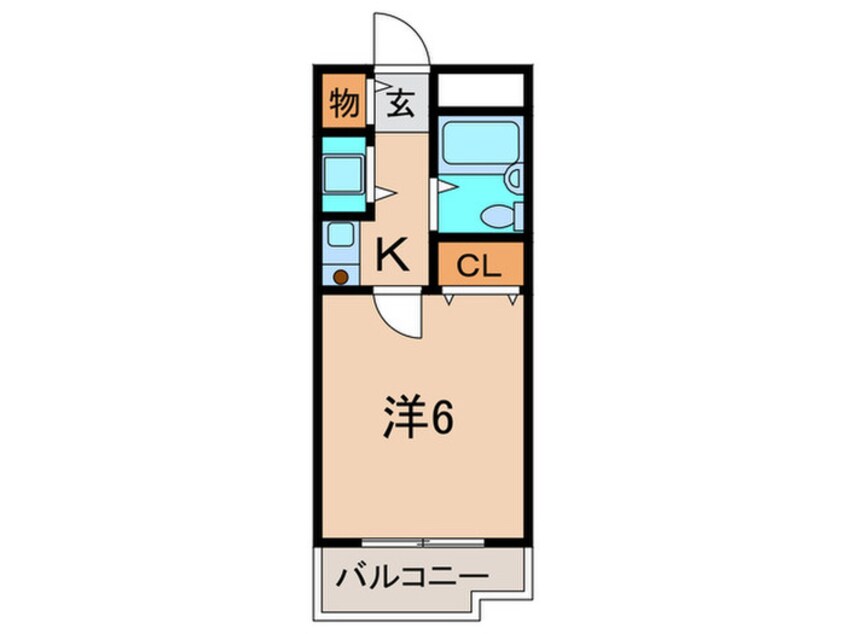 間取図 リエス伊丹駅前