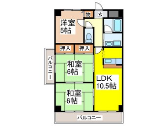 間取図 サンクチュアリ