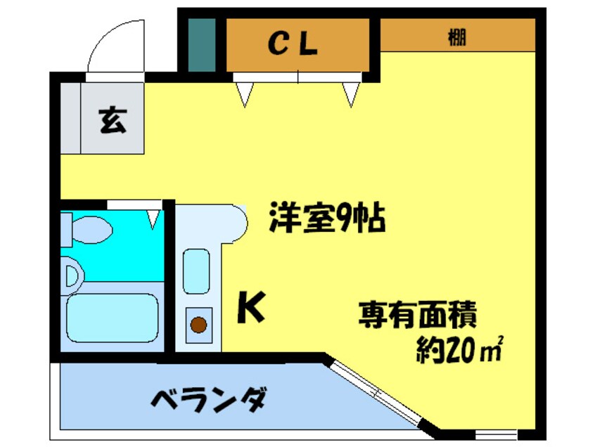 間取図 アメ－ジングエステ－ト