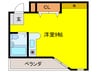 アメ－ジングエステ－ト 1Rの間取り