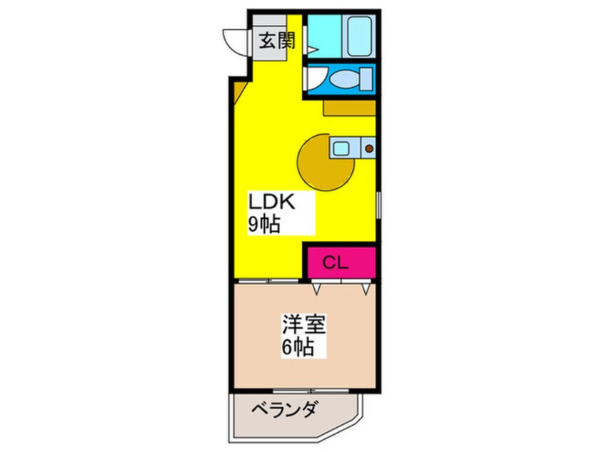 間取図 アメ－ジングエステ－ト