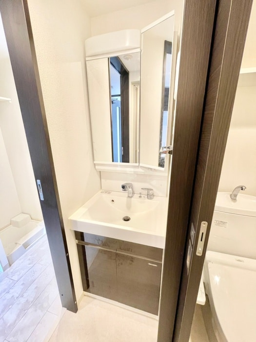 洗面 ｴｽﾃﾑｺｰﾄ神戸山手ｽﾃｰｼｮﾝﾃﾞｭｵ