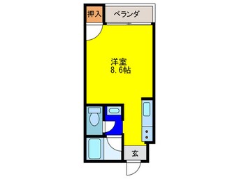 間取図 レ－ヴ千林