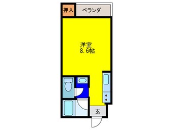 間取図 レ－ヴ千林