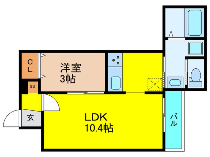 間取図 アレグリア香里園