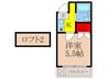 池田アーバンライフ 1Kの間取り