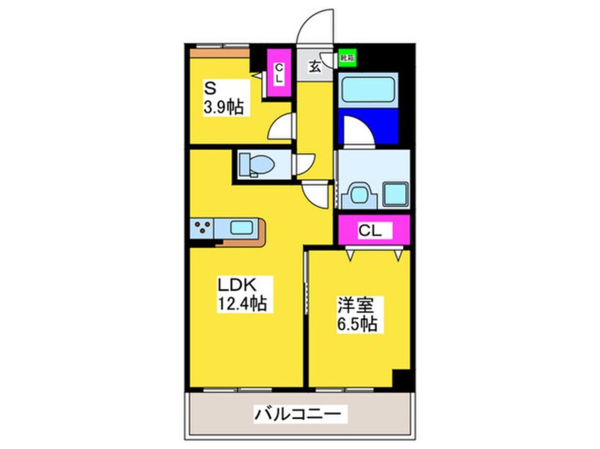 間取図 フォレスタ　カササギ