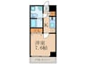 ＳＥＲＥＮｉＴＥ江坂四番館 1Kの間取り