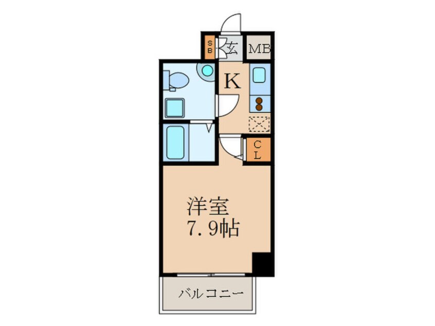 間取図 ＳＥＲＥＮｉＴＥ江坂四番館