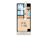 ＳＥＲＥＮｉＴＥ江坂四番館 1Kの間取り