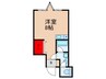 保和ビル 1Rの間取り