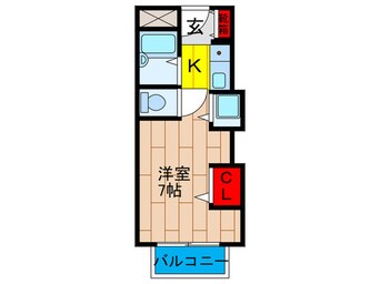 間取図 レアル守口