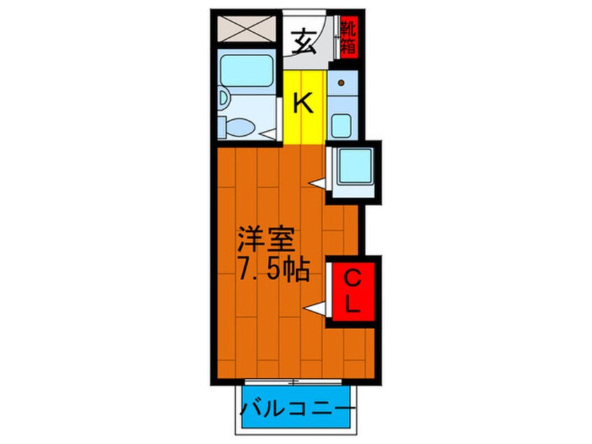 間取図 レアル守口