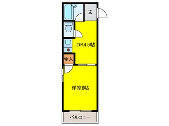 間取図 アーバンドゥコンゴー