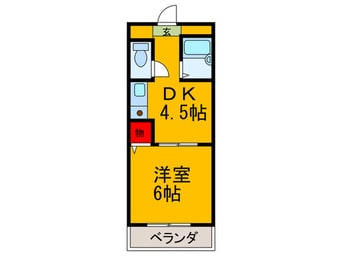 間取図 アーバンドゥコンゴー