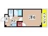 ハイツ澤田 1Kの間取り